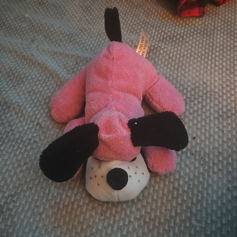 Pink Plush Dog stuffed animal